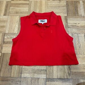 MM6 Maison Martin Margiela crop top size small